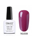 Elite99 10 ml Macaron kolorowy żelowy lakier do paznokci UV LED Manicure lakier do paznokci Soak Off cukierki kolor Nail Art żel