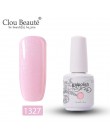 Clou Beaute 15 ml żel UV lakier do paznokci 244 kolory lakier brokat bazy warstwa wierzchnia lakier do paznokci vernis semi perm