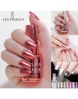 SEXYSHEEP 8/18 ml lustro efekt metaliczny lakier do paznokci purpurowa róża złota srebrny chrom lakier do paznokci do paznokci l