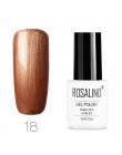 ROSALIND lakier do paznokci lakier hybrydowy żel polski uv kolor Vernis Semi Permanent żelowy żel do Manicure podkład warstwa wi