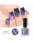 Urodzony dość kameleon 3D Cat Eye do paznokci polski lakier magnetyczny Aurora serii 6 ml lakier magnes lakier do paznokci czarn