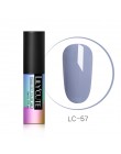 LILYCUTE żel do malowania paznokci 5 ML czysty kolor paznokci UV żelowy lakier do paznokci LED długotrwałe Macaron lakier typu s