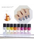 Urodził się dość kolorowe 1 butelka 6 ml lakier do paznokci polski Nail Art Stamp Plate drukowanie polski lakier do paznokci 67 