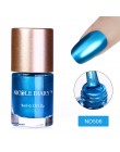 NICOLE DIARY 9 ml lakier do paznokci lakier metaliczny lustro efekt matowy matowy seria nago polski Manicure lakier do paznokci 