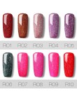 ROSALIND 7 ml żel do paznokci polski tęczy Shimmer R01-29 żelowy lakier do paznokci lakier do paznokci UV LED Semi permanentny l