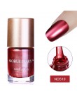 NICOLE DIARY 9 ml lakier do paznokci lakier metaliczny lustro efekt matowy matowy seria nago polski Manicure lakier do paznokci 