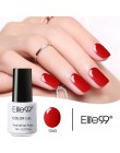 Elite99 do paznokci projekt Manicure czysty kolor 7 ML żel polski LED żel UV lakier do paznokci