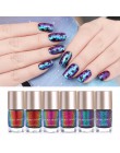 NICOLE DIARY 9 ml lakier do paznokci galaretki holograficzny kameleon metaliczny polski błyszczące płaty cekiny Manicure lakier 