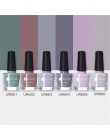 UR SUGAR 6 ml matowy lakier do paznokci czysty kolor paznokci lakier do paznokci matowy fioletowy szary 6 kolory polski Manicure