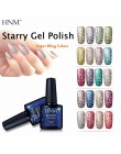 HNM 10 ML Starry Bling paznokci polski lakier Semi Permanent lakier Gelpolish 30 kolory Starry Bling tłoczenia DIY Nail Art