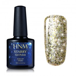 HNM 10 ML Starry Bling paznokci polski lakier Semi Permanent lakier Gelpolish 30 kolory Starry Bling tłoczenia DIY Nail Art