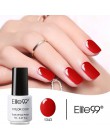 Elite99 do paznokci projekt Manicure czysty kolor 7 ML żel polski LED żel UV lakier do paznokci