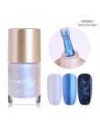 NICOLE DIARY 9 ml lakier do paznokci galaretki holograficzny kameleon metaliczny polski błyszczące płaty cekiny Manicure lakier 