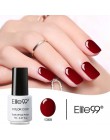 Elite99 do paznokci projekt Manicure czysty kolor 7 ML żel polski LED żel UV lakier do paznokci