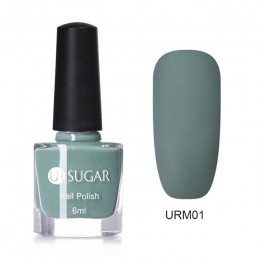 UR SUGAR 6 ml matowy lakier do paznokci czysty kolor paznokci lakier do paznokci matowy fioletowy szary 6 kolory polski Manicure