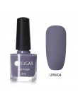 UR SUGAR 6 ml matowy lakier do paznokci czysty kolor paznokci lakier do paznokci matowy fioletowy szary 6 kolory polski Manicure