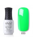 H & m 8 ml niebieski czerwony różowy zielony żółty lakier do paznokci żel kolorowy lampa UV LED lakier półtrwały Hybird bazy Top