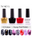 SVKDR New Arrival lakier do stempli i tłoczenia polski Nail Art tłoczenia lakier do paznokci do paznokci DIY płytka do stemplowa