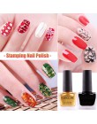 SVKDR New Arrival lakier do stempli i tłoczenia polski Nail Art tłoczenia lakier do paznokci do paznokci DIY płytka do stemplowa