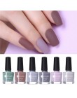 UR SUGAR 6 ml matowy lakier do paznokci czysty kolor paznokci lakier do paznokci matowy fioletowy szary 6 kolory polski Manicure