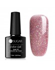 UR SUGAR 7.5 ml holograficzny brokatowy żel do paznokci polski błyszczący brokat cekiny żel UV lakier Rainbow Laser Soak Off żel