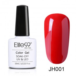Elite99 10 ml wino czerwony kolor serii lakier do paznokci do paznokci półtrwałych lakier do paznokci Soak Off żel UV LED Lacuqe