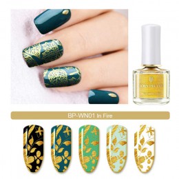 Urodzony dość 57 kolorów 6 ml Nail Art tłoczenie polski nowo słodki styl Manicure płyta lakier cukierki stempel do paznokci laki