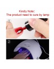 ROSALIND 5 ml lakier do paznokci pióro trzeba wyleczyć za pomocą lampy UV LED Soak-Off biały kolor dla nal sztuki lakier do pazn