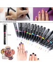 Nail Art Design 3D DIY Nail Art Pen malarstwo narzędzie do projektowania rysunek dla UV żelowy żel do Manicure