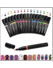 Nail Art Design 3D DIY Nail Art Pen malarstwo narzędzie do projektowania rysunek dla UV żelowy żel do Manicure