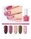 Urodzony dość 57 kolorów 6 ml Nail Art tłoczenie polski nowo słodki styl Manicure płyta lakier cukierki stempel do paznokci laki