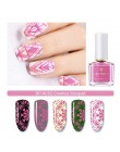 Urodzony dość 57 kolorów 6 ml Nail Art tłoczenie polski nowo słodki styl Manicure płyta lakier cukierki stempel do paznokci laki