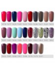 HNM Pure Color 8 ML Nail Polski Soak Off UV Tłoczenia Farby Gellak Polski Paznokci Lampa LED Gelpolish Szczęście Lakier Lakier H