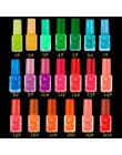 20 kolorów seria fluorescencyjnych świecących neonów żel do paznokci polski do blasku w ciemnym 2019 esmaltes permanentes de uv 