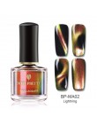 BORN PRETTY 6 ml kameleon 3D magnetyczny lakier do paznokci kocie oko Aurora serii Manicure lakier do paznokci magnetyczny czarn