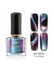 BORN PRETTY 6 ml kameleon 3D magnetyczny lakier do paznokci kocie oko Aurora serii Manicure lakier do paznokci magnetyczny czarn