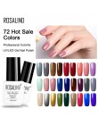 ROSALIND żel do paznokci lakier do paznokci do Manicure Soak Off biała butelka żel podkładowy utwardzany UV Nail Art permanentny