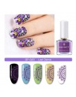 Urodzony dość 57 kolorów 6 ml Nail Art tłoczenie polski nowo słodki styl Manicure płyta lakier cukierki stempel do paznokci laki