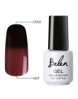 Belen 3 Kolor 2 Kolor Termiczna Żel Polski Paznokci 7 ml Temperatura Barwowa Zmiana Soak Off Żel UV Lakier Manicure szczęście La