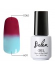 Belen 3 Kolor 2 Kolor Termiczna Żel Polski Paznokci 7 ml Temperatura Barwowa Zmiana Soak Off Żel UV Lakier Manicure szczęście La