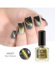 BORN PRETTY 6 ml kameleon 3D magnetyczny lakier do paznokci kocie oko Aurora serii Manicure lakier do paznokci magnetyczny czarn