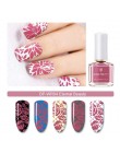 Urodzony dość 57 kolorów 6 ml Nail Art tłoczenie polski nowo słodki styl Manicure płyta lakier cukierki stempel do paznokci laki