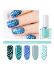 Urodzony dość 57 kolorów 6 ml Nail Art tłoczenie polski nowo słodki styl Manicure płyta lakier cukierki stempel do paznokci laki