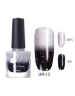 UR SUGAR 6 ml brokat lakier do paznokci fioletowy czerwony szary temperatury zmiana kolorów cekiny lakier do paznokci Manicure l