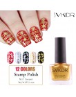 SVKDR 7 ML lakier do stempli i tłoczenia polski Nail Art 12 kolory opcjonalnie tłoczenia lakier do paznokci w sprayu Vernis A On