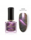 BORN PRETTY 6 ml kameleon 3D magnetyczny lakier do paznokci kocie oko Aurora serii Manicure lakier do paznokci magnetyczny czarn