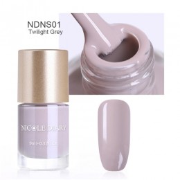 NICOLE DIARY 9 ml Nude kolor lakier do paznokci matowy matowy czerwony serii lakier do paznokci Manicure Design lakier do paznok