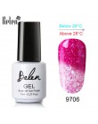 Belen 3 Kolor 2 Kolor Termiczna Żel Polski Paznokci 7 ml Temperatura Barwowa Zmiana Soak Off Żel UV Lakier Manicure szczęście La