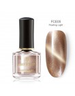 BORN PRETTY 6 ml kameleon 3D magnetyczny lakier do paznokci kocie oko Aurora serii Manicure lakier do paznokci magnetyczny czarn