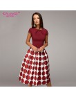 S. smak w stylu Vintage kobiety punkt fali sukienka gorąca sprzedaż z krótkim rękawem patchwork linia krótka sukienka na co dzie